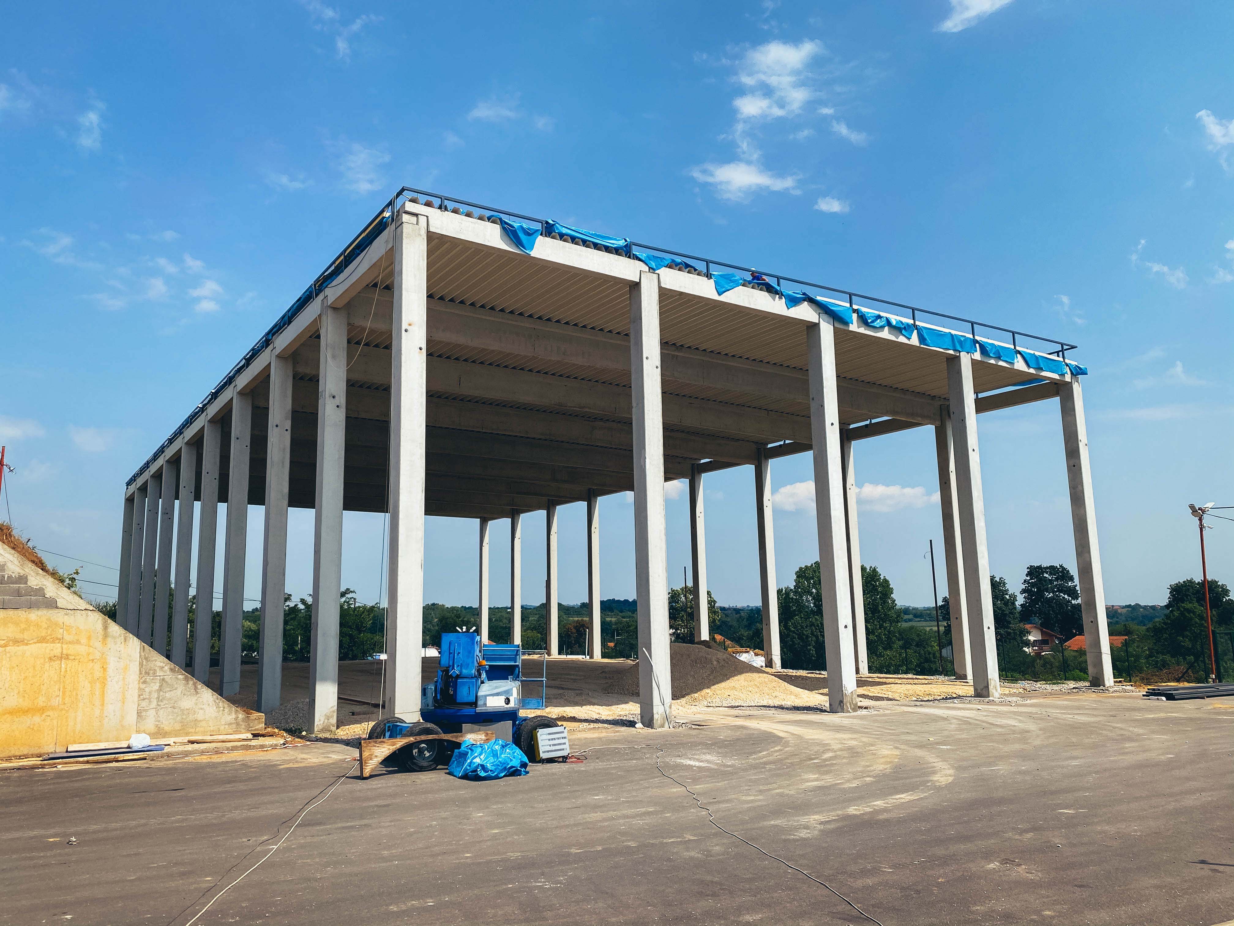 Aktuelni radovi; Mlekara Granice; Avgust 2020